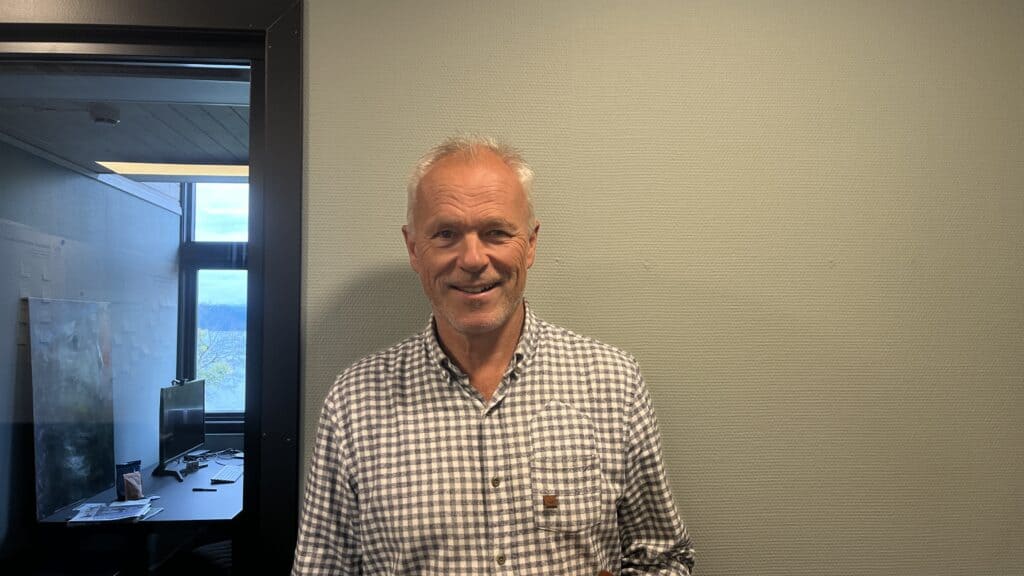 Ketil Barkved som smiler til kamera