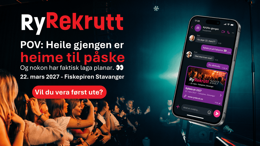 POV: Heile gjenger er heime til påske, og nokon har faktisk lagt planar